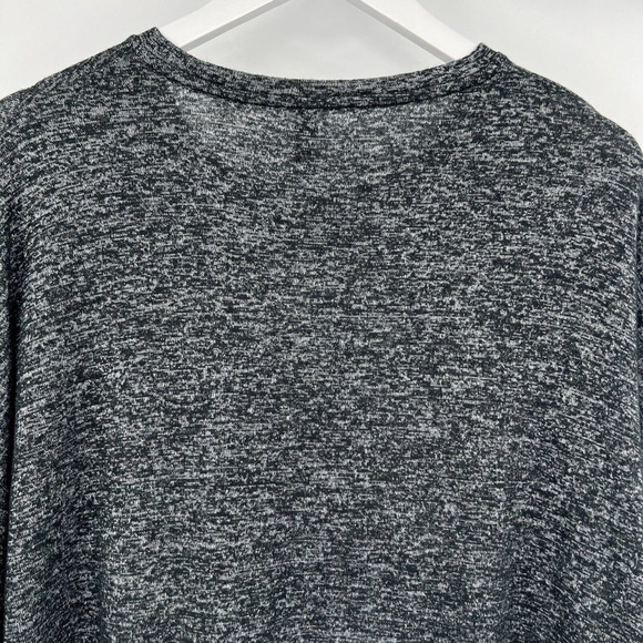 Athleta Mindful Pullover Sweatshirt Crew Neck Oversized Charcoal Gray Women’s L - Picture 7 of 10
